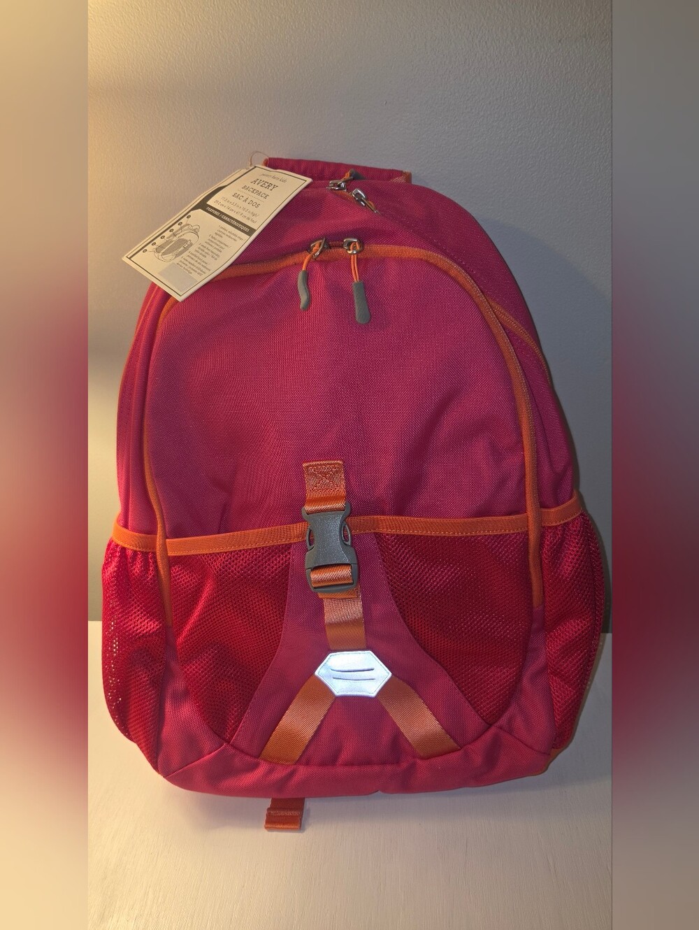 NWT Pottery Barn Full Size Avery Backpack With Nwt Daiso Japan Pencil Pouch - Picture 10 of 11